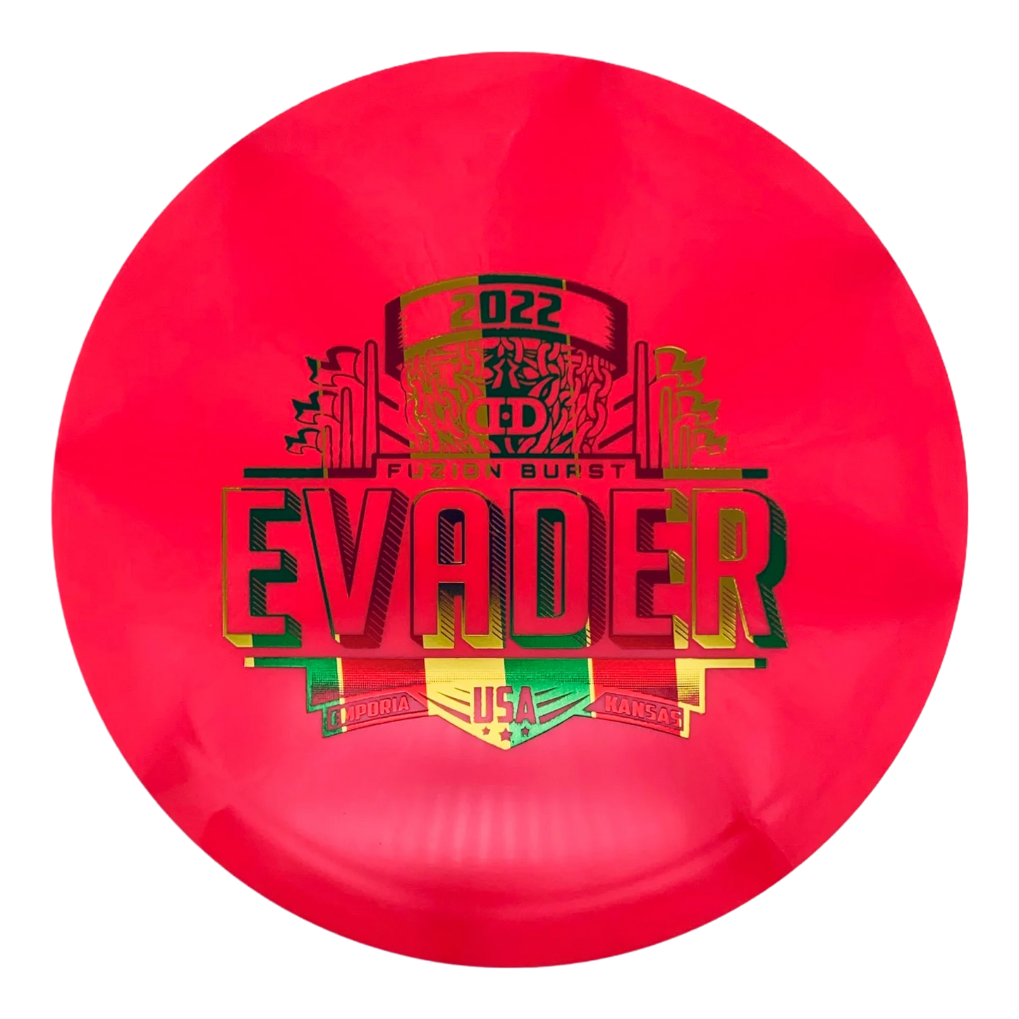 Dynamic Evader Fuzion Burst (Worlds 2022) - Rapid Fire Disc Golf
