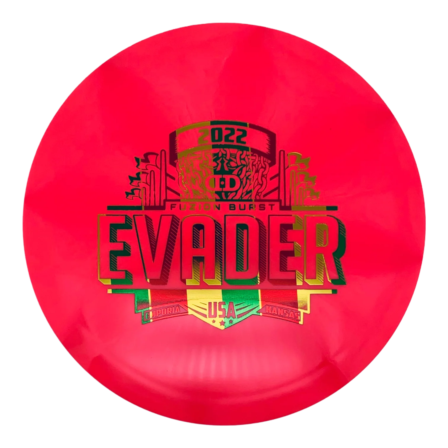 Dynamic Evader Fuzion Burst (Worlds 2022) - Rapid Fire Disc Golf