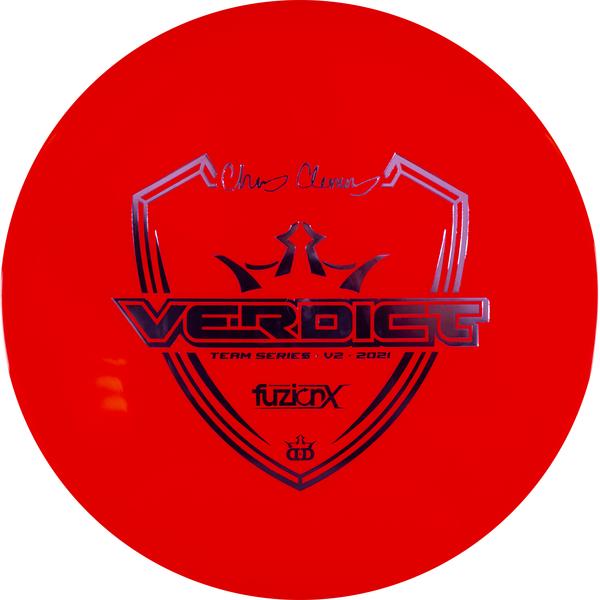 Dynamic Verdict Fuzion-X (Chris C. 2021) - Rapid Fire Disc Golf