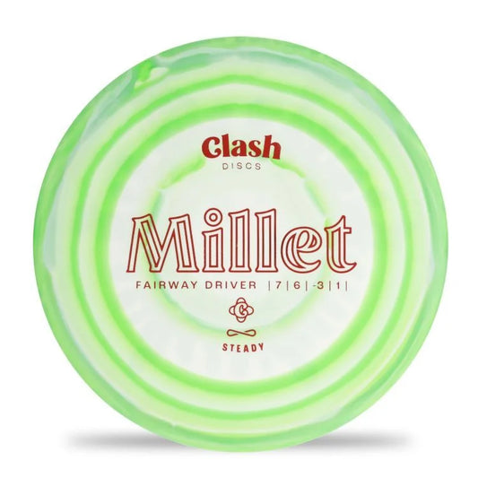 CLASH Millet Steady Ring 177+ - Rapid Fire Disc Golf