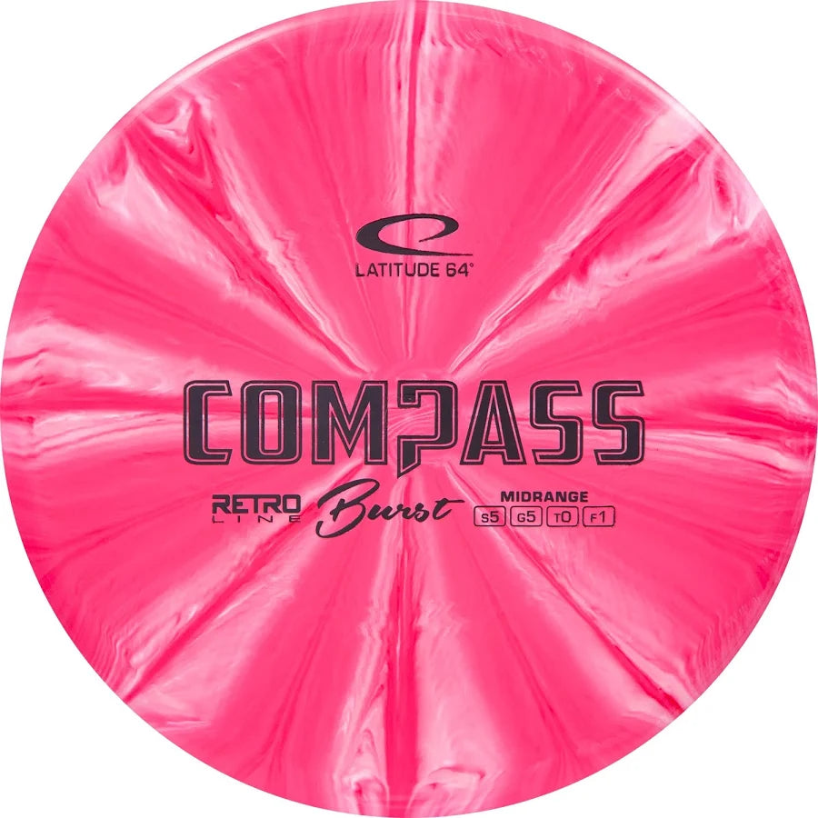 Latitude 64 Compass Retro Burst 177+ - Rapid Fire Disc Golf