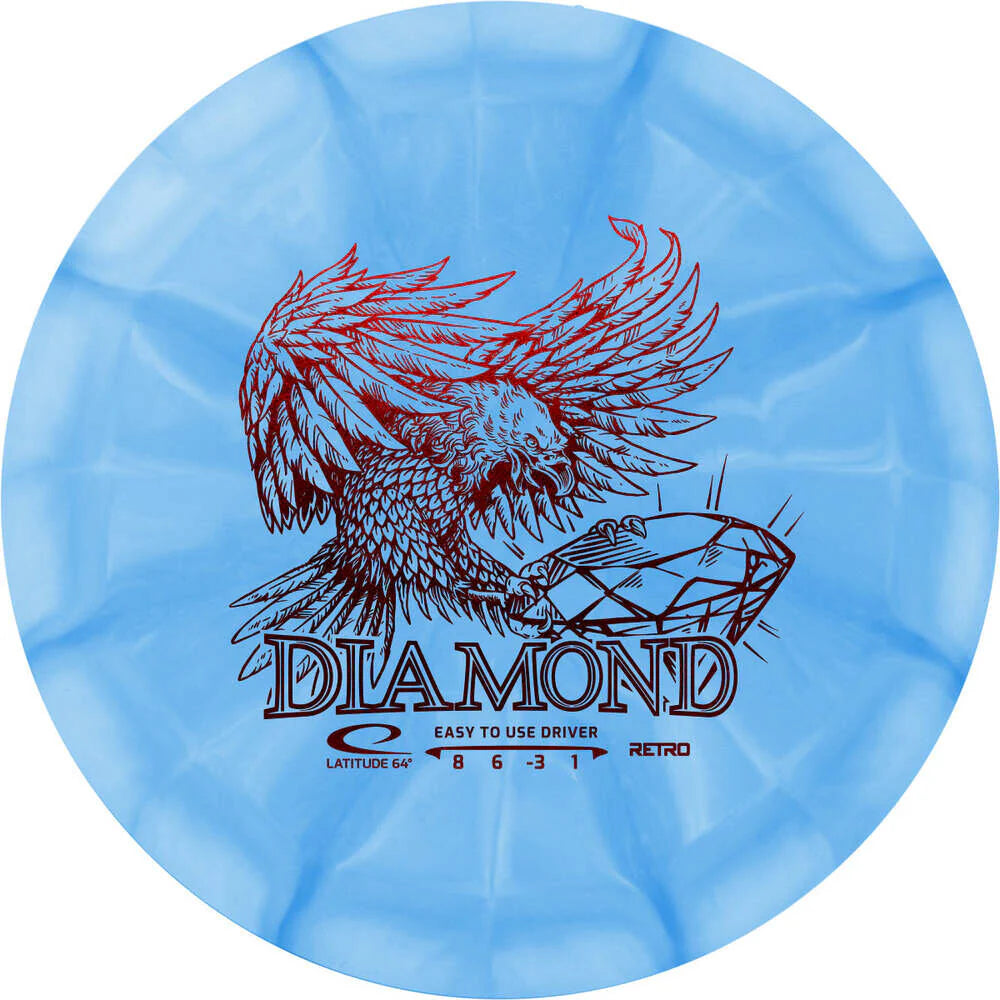 Latitude 64 Diamond Retro Burst 150-159 - Rapid Fire Disc Golf