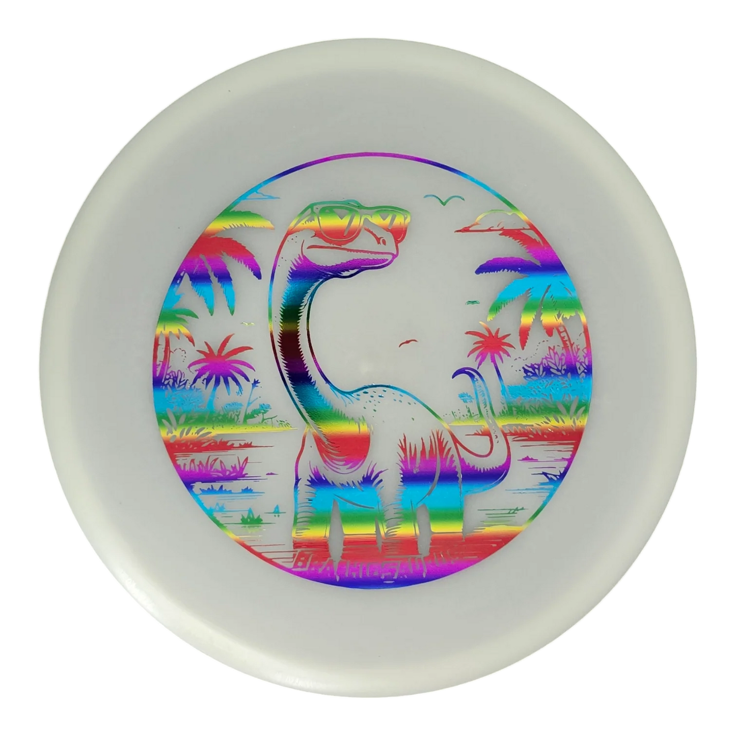 DINO Brachiosaurus EggShell Glow <150 - Rapid Fire Disc Golf