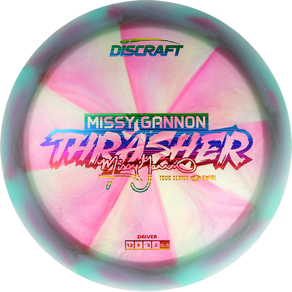 Discraft Thrasher Z Swirl TS (Missy G. 2025) - Rapid Fire Disc Golf
