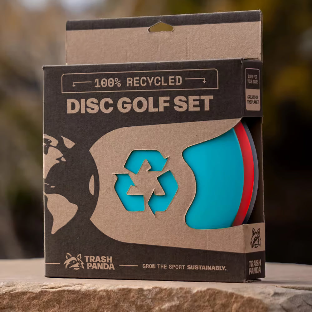 TRASH PANDA Starter Set Recycled - Rapid Fire Disc Golf